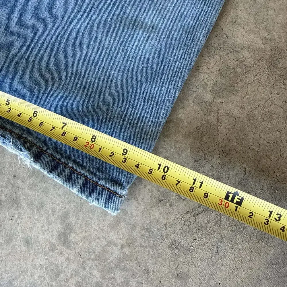 Vintage Y2K Skater Grunge Levi's 559 Relaxed Straight Leg Jeans Medium Wash Blue